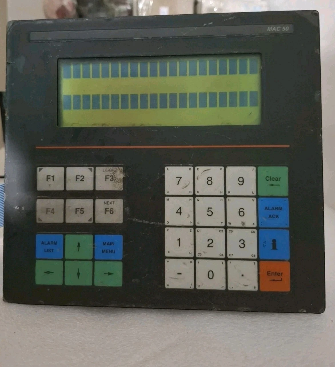 G&L BEIJER ELECTRONICS MAC 50/ML 00920A 24VDC OPERATOR PANEL FREE FAST SHIP